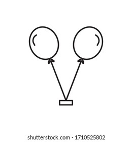 Balloon Icon Design Vector Illustration