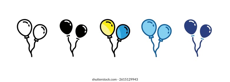 Balloon Icon Element For Design