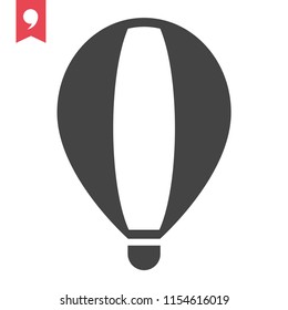 Balloon icon. Elements of transport icon. Premium quality graphic design icon. Signs and symbols collection icon for websites, web design, mobile app on white background