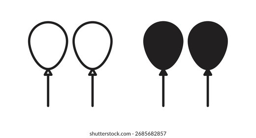 Icono de globo plano logo en blanco y negro
