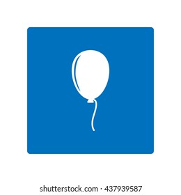 balloon Icon, flat design style