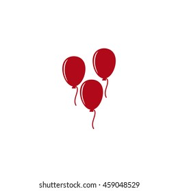 balloon Icon, flat design style