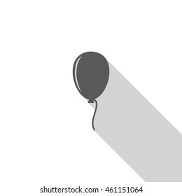balloon Icon, flat design style