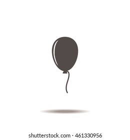 balloon Icon, flat design style