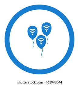 balloon Icon, flat design style
