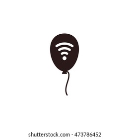 balloon Icon, flat design style