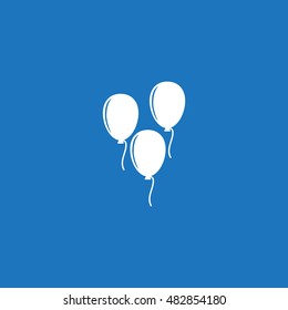 balloon Icon, flat design style