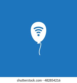 balloon Icon, flat design style