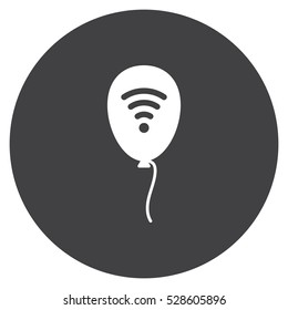 balloon Icon, flat design style