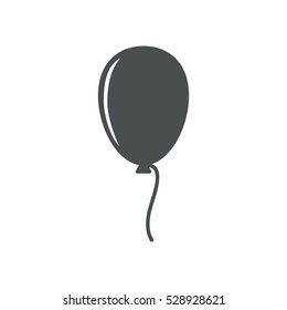 balloon Icon, flat design style