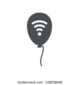 balloon Icon, flat design style