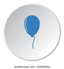 balloon Icon, flat design style