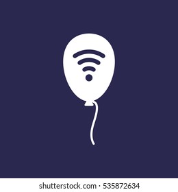 balloon Icon, flat design style
