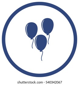balloon Icon, flat design style