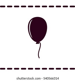 balloon Icon, flat design style