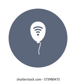 balloon Icon, flat design style