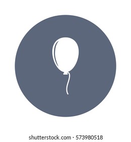 balloon Icon, flat design style