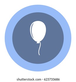 balloon Icon, flat design style