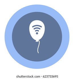 balloon Icon, flat design style