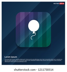 balloon icon - Free vector icon