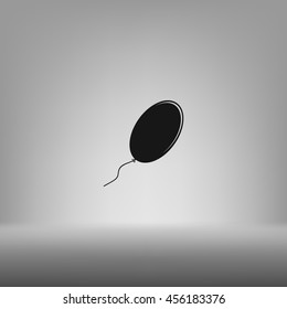 The balloon icon. Holiday symbol. Flat Vector illustration