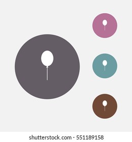 balloon icon illustraion vector, can be used for web and mobile design