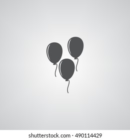 balloon icon illustration isolated vector sign symbol