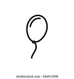 balloon icon illustration isolated vector sign symbol