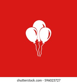 Balloon icon illustration isolated vector sign symbol
