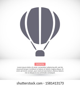 Balloon icon isolated.  