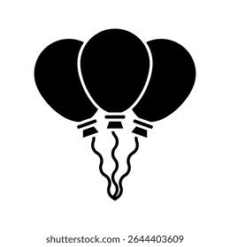 balloon icon Isolated flat vector in outline icon set eps 10