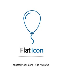 balloon icon isolated on white background.