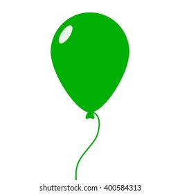 Balloon icon isolated on white background. Vector illustration
