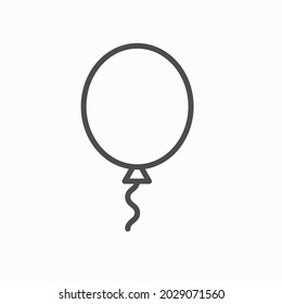Icono de globo, icono de signo de globo aislado, ilustración de vector