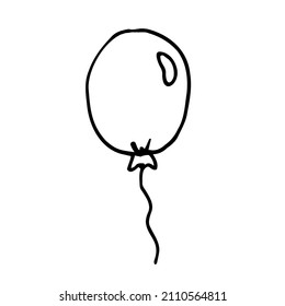 Icono de globo. Ilustración vectorial aislada en estilo lineal.