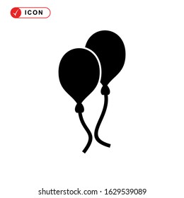 balloon icon or logo isolated sign symbol vector illustration - high quality black style vector icons
