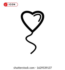 balloon icon or logo isolated sign symbol vector illustration - high quality black style vector icons
