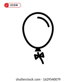 balloon icon or logo isolated sign symbol vector illustration - high quality black style vector icons
