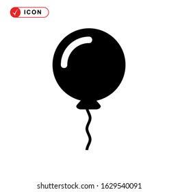 balloon icon or logo isolated sign symbol vector illustration - high quality black style vector icons
