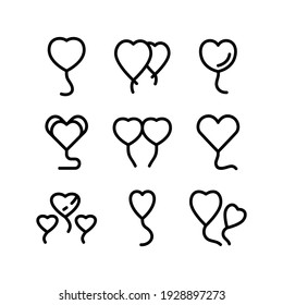balloon icon or logo isolated sign symbol vector illustration - Collection of high quality black style vector icons
