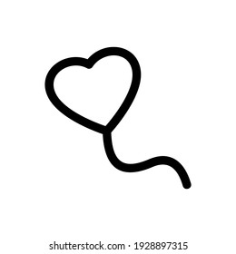 balloon icon or logo isolated sign symbol vector illustration - high quality black style vector icons

