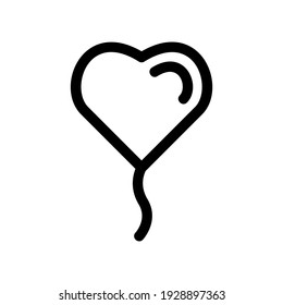balloon icon or logo isolated sign symbol vector illustration - high quality black style vector icons
