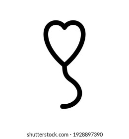 balloon icon or logo isolated sign symbol vector illustration - high quality black style vector icons
