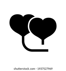balloon icon or logo isolated sign symbol vector illustration - high quality black style vector icons
