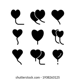 balloon icon or logo isolated sign symbol vector illustration - Collection of high quality black style vector icons
