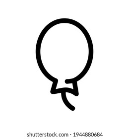 balloon icon or logo isolated sign symbol vector illustration - high quality black style vector icons