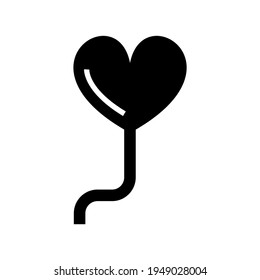 balloon icon or logo isolated sign symbol vector illustration - high quality black style vector icons
