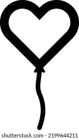 Balloon icon, logo or symbol