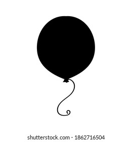 balloon icon on white background