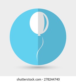 balloon icon on a white background